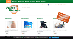 Desktop Screenshot of pflegediscount-gelnhausen.de